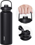 TOURIT 24 oz Insulated Water Bottle, Stainless Steel Sports Water Bottles by TOURIT