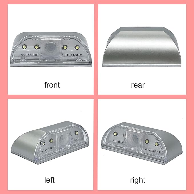 Home Keyhole Infrared PIR Wireless Auto Sensor Motion Detector LED Light lamp - Image 5