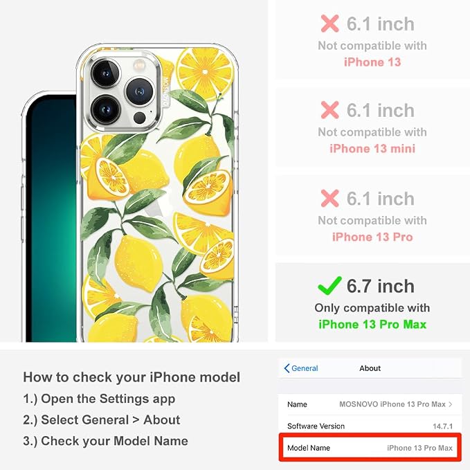 MOSNOVO Case for iPhone 13 Pro Max - Image 2