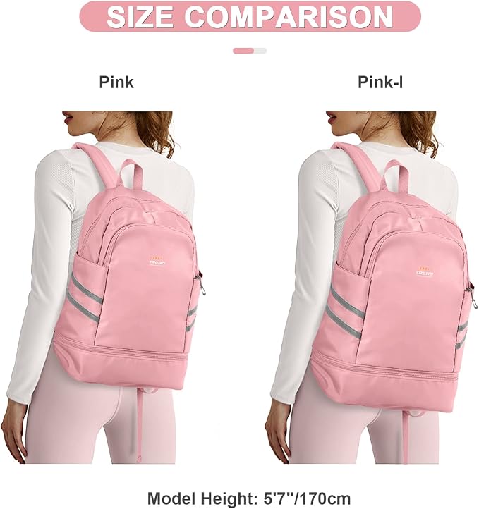 coofay Gym Backpack For Women Waterproof Sports Backpack - Image 7