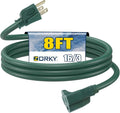 8ft Outdoor Extension Cord for Christmas Decorations by Zorky