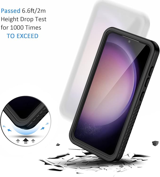 Lanhiem Magnetic for Samsung Galaxy S23+ Plus Phone Case, IP68 Waterproof - Image 5