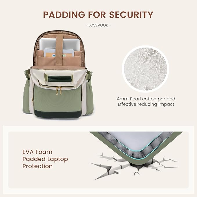 LOVEVOOK Laptop Backpack for Women - Image 5
