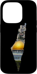 Palestinian Map Al Aqsa Jerusalem in Palestine Case by Unknown