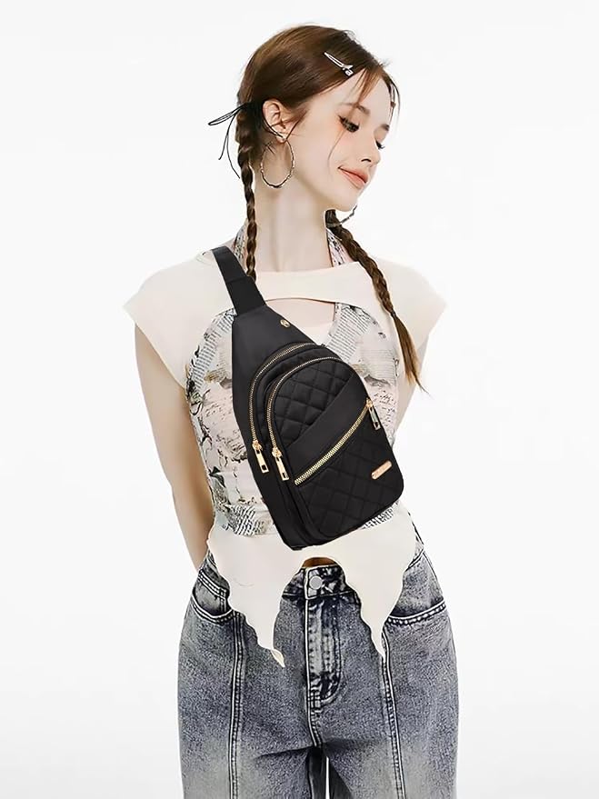 AOSTIHOT Small Sling Backpack for Women, Chest Bag Daypack Crossbody for Travel - Image 2