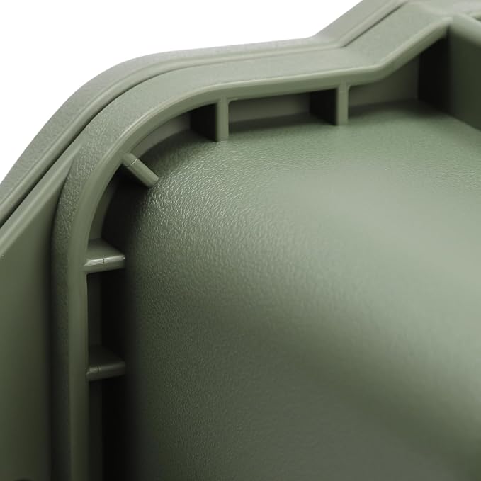 22" Weatherproof Hard Case Rolling Waterproof Case Dry Box - Image 9