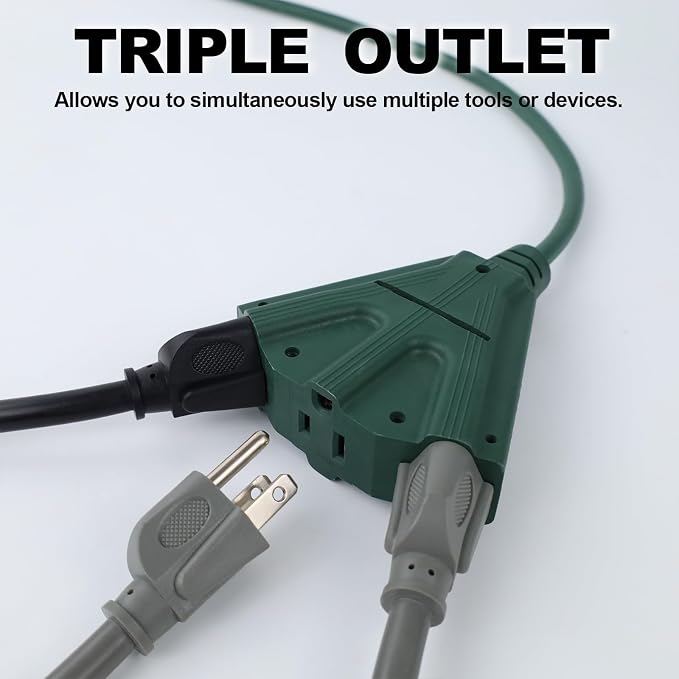 EP 2 Pack 6 Ft Outdoor Extension Cord - Image 5