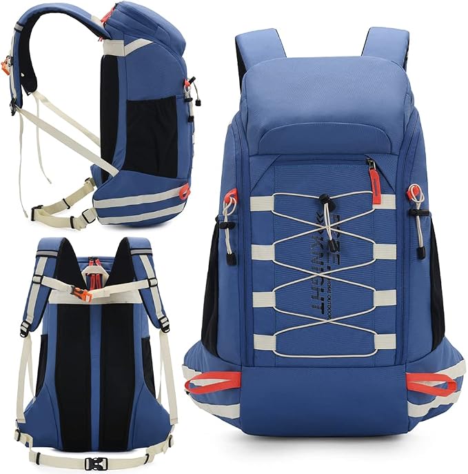 Bseash 40L Waterproof Hiking Camping Backpack - Image 2