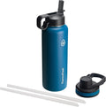ThermoFlask 40 oz Double Wall Vacuum Insulated Stainless Steel Water Bottle by ThermoFlask