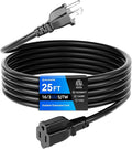25 FT Outdoor Extension Cord Waterproof, 3-Prong Power Cord, 16 AWG SJTW by ISLEWIRE