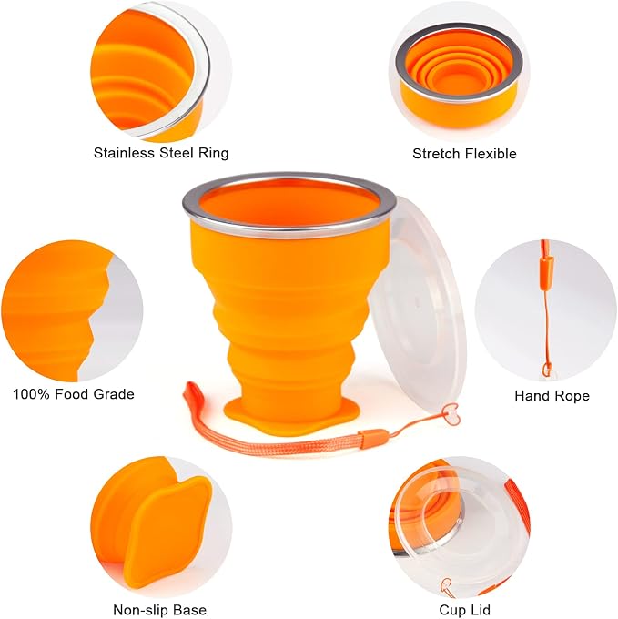 Collapsible Cups for Travel - Image 4