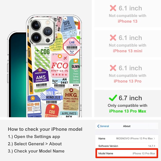 MOSNOVO Case for iPhone 13 Pro Max - Image 2