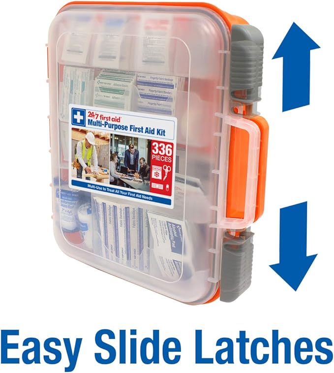 24/7 First Aid OSHA Compliant First aid Kit, All-Purpose 100-Person Emergency - Image 4