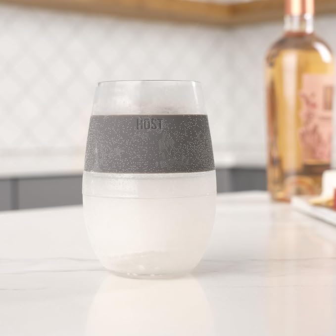 HOST Cooling Cup Plastic Double Wall Insulated Freezable Drink Chilling Tumbler - Image 9