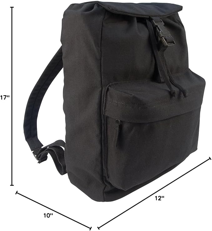 Rothco Canvas Daypack – Heavy-Duty Cotton Canvas Backpack - Image 6