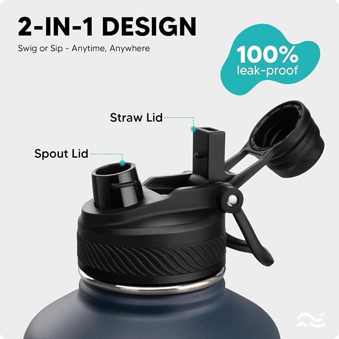 Swigina 64 oz Insulated Water Bottle - Image 2