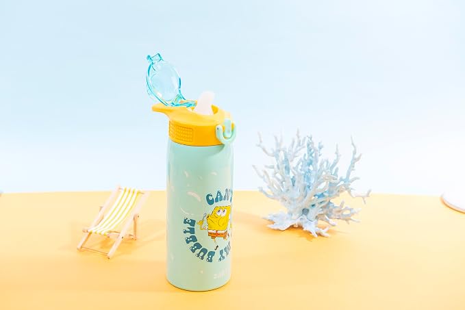 Zak Designs SpongeBob SquarePants Sage Kids Water Bottle - Image 11
