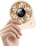 Aecooly Mini Portable Fan, Small Enough to Hold USB Desk Fan, 4 Speeds Quiet by Aecooly