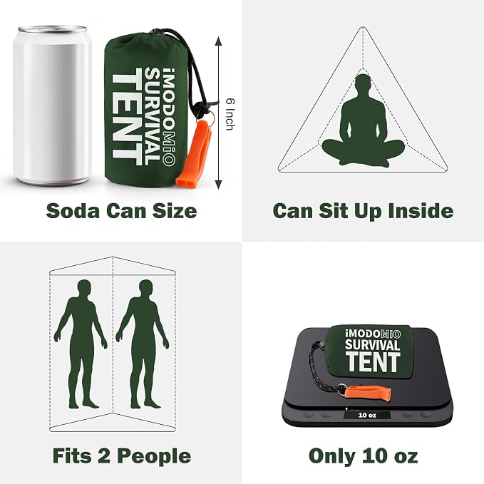 Emergency Survival Tent Life Shelter - Image 3