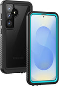 Lanhiem for Samsung Galaxy S25 Case, IP68 Waterproof Dustproof, Built-in Screen by LanhiemHome