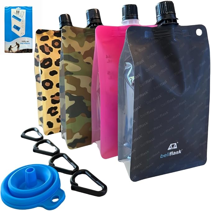 BellFlask - 15 oz. Plastic Flask, Metal-Free, BPA-Free by BellFlask