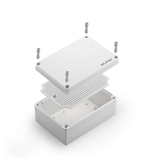 QILIPSU Outdoor Junction Box IP67 Waterproof Project Box ABS Plastic by QILIPSU