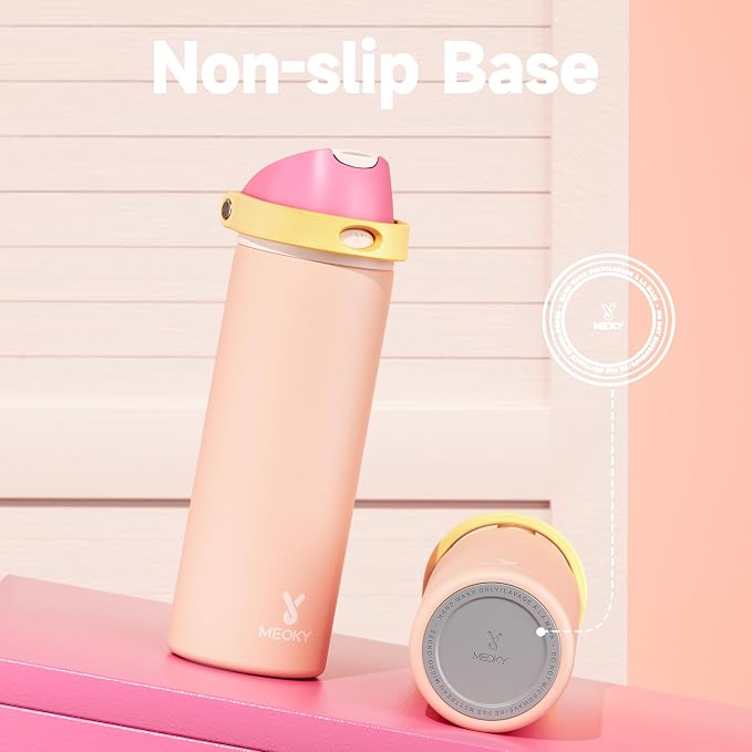 24 oz Insulated Water Bottle for Women: Meoky Stainless Steel Metal Water Bottle - Image 8