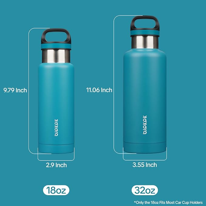 BJPKPK Insulated Water Bottle 32OZ Stainless Steel Water Bottle - Image 3