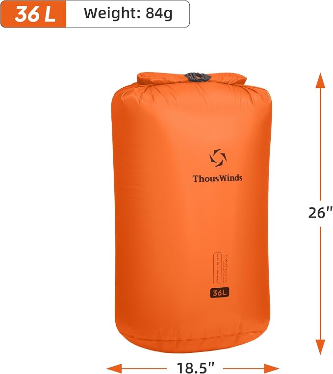 Thous Winds Waterproof Dry Bag, Lightweight Dry Sack - Image 7