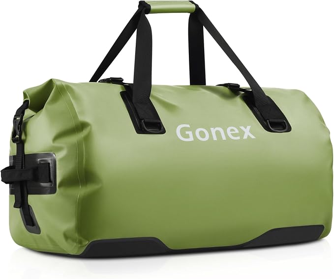 Gonex 40L 60L 80L Extra Large Waterproof Duffle Travel Dry Duffel Bag Heavy by Gonex