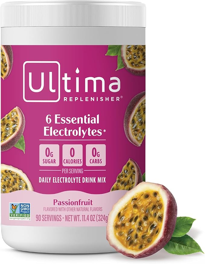Ultima Replenisher Daily Electrolyte Powder Drink Mix – Sugar Free – by UltimaReplenisher