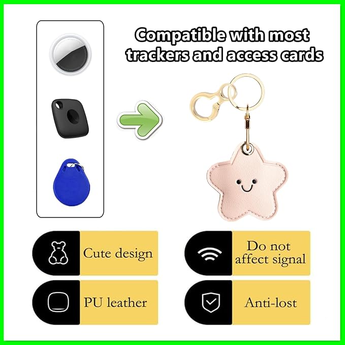 Leather Keychain Holder Case Compatible - Image 3