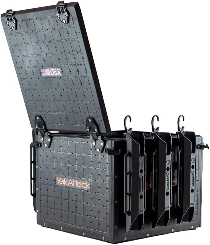 YakAttack BlackPak Pro 16" x 16" Kayak Fishing Crate - Image 2