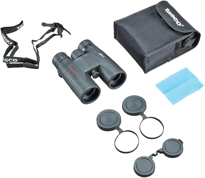 Tasco ES10X42 Essentials Binoculars, Roof Prism Mc - Image 2