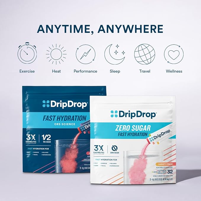DripDrop Sugar Free Hydration Packets - Image 3