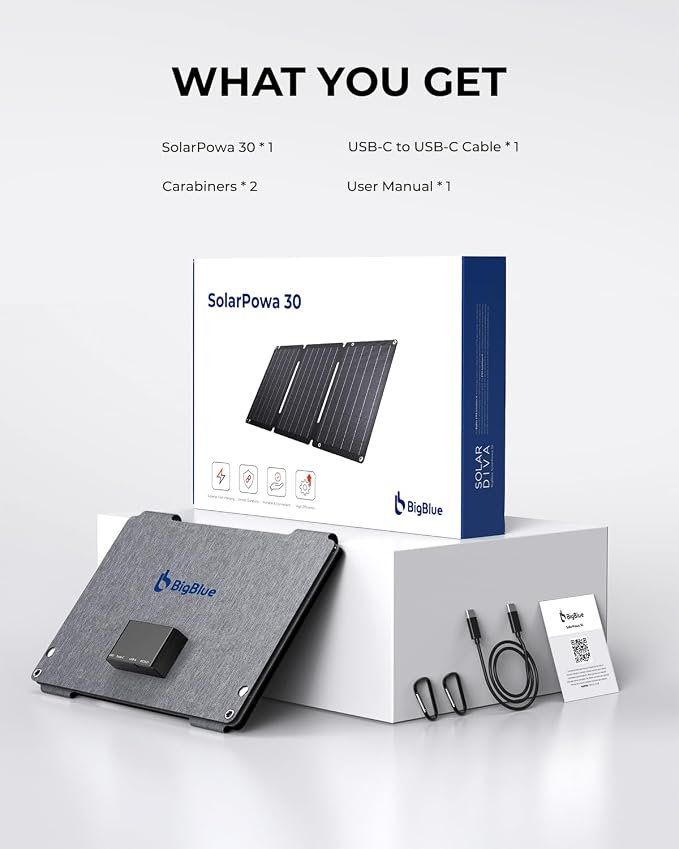 BigBlue 30W Solar Panel Charger - Image 7