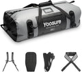 80L Waterproof Duffel Bag Motorcycle Dry Bag Backpack, Waterproof Zippered Bags by Unknown