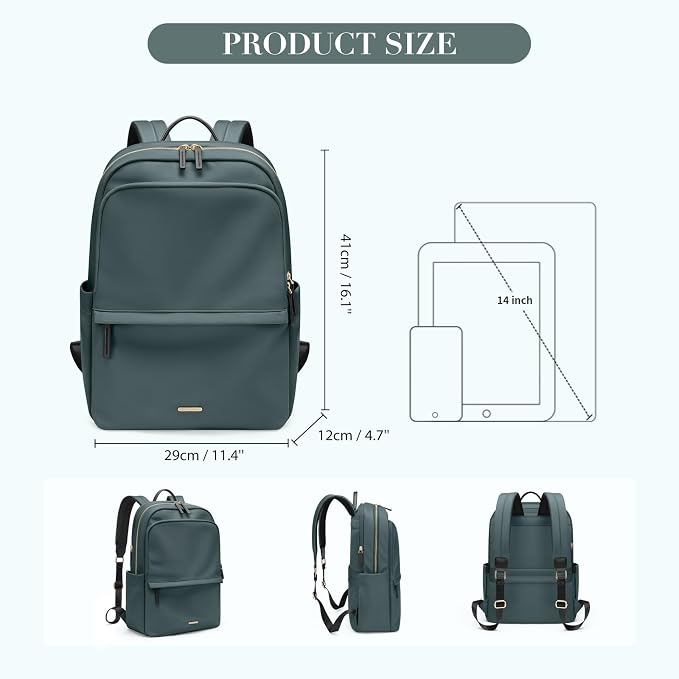 GOLF SUPAGS Women Laptop Backpack Casual Daypack - Image 5