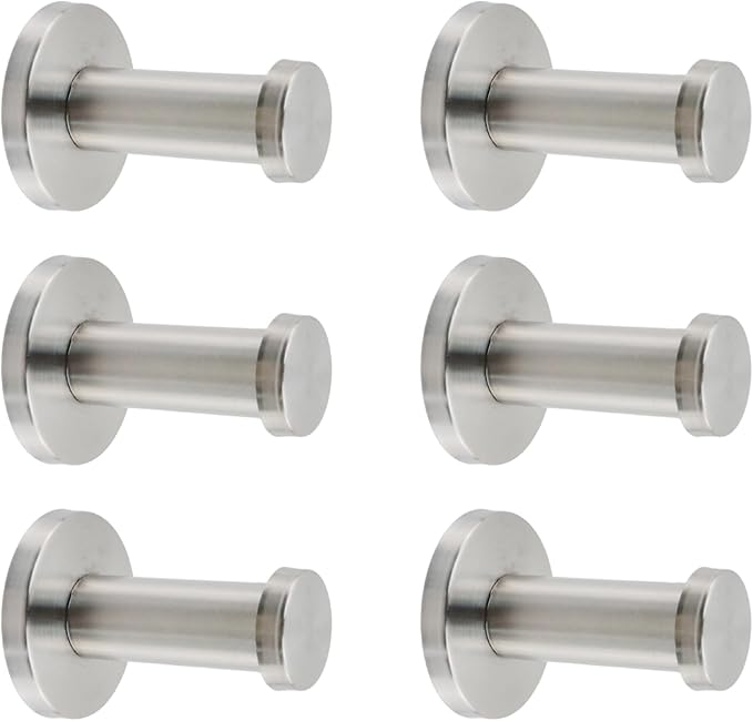 Wall Hooks Heavy Duty Coat Hooks Stainless Steel Clothes Hanger - Image 5