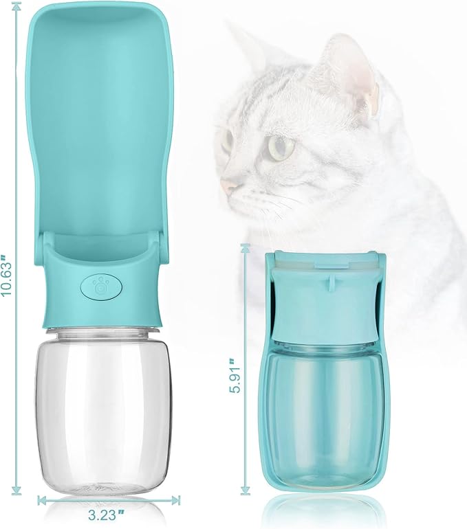 Portable Dog Water Bottle, Foldable Dog Water Bottle Leak Proof Dispenser - Image 3