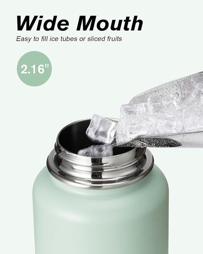 Coolflask Water Bottle 40 oz Insulated - Image 4