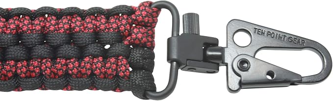 Extra Wide Gun Sling Paracord 550 Adjustable w/Swivels - Image 4