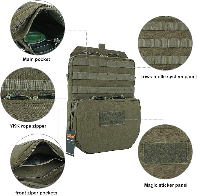 EXCELLENT ELITE SPANKER Tactical MOLLE Hydration Pack - Image 3