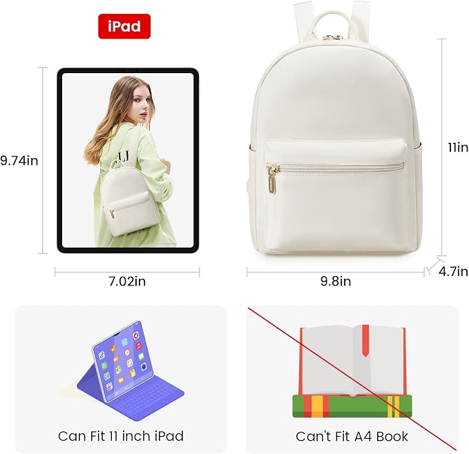 LOVEVOOK Mini Backpack for Women Light Weight Small Waterproof Backpack Purses - Image 4