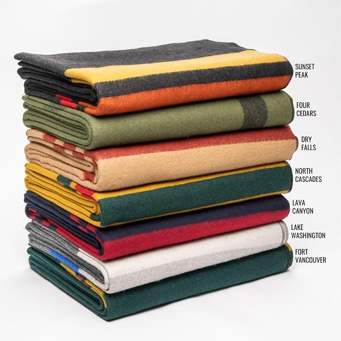 Arcturus Rainier Wool Blanket, Washable Wool Blanket - Image 7