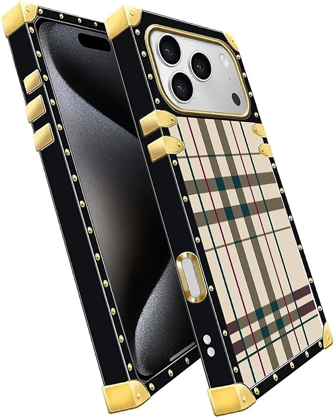 for iPhone 17 Pro Case Luxury Golden Decoration - Image 3
