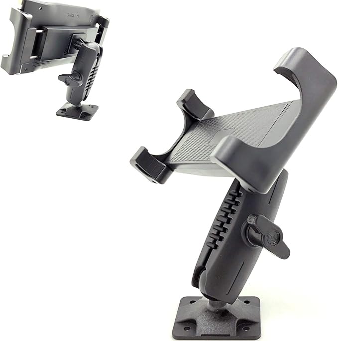 Heavy Duty Tablet GPS Smartphone AMPS Drill Base Dash ELD Mount by LycoGear