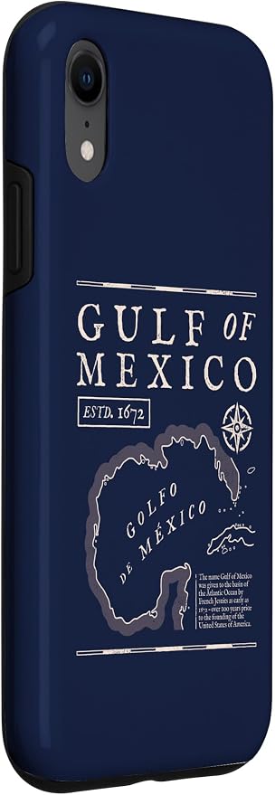 Gulf of Mexico 1672 Historic Map Case - Image 3