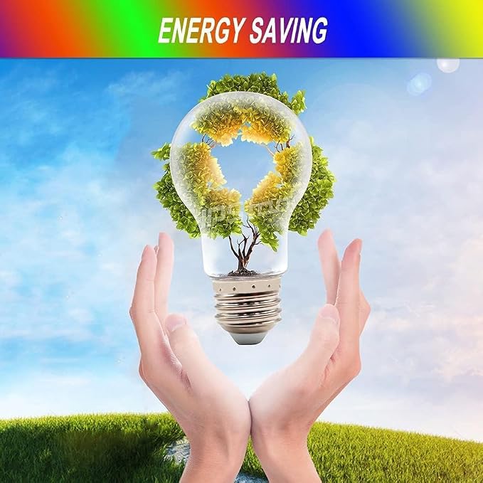 105FT Solar Outdoor String Lights, 32 Shatterproof E26 Edison LED Bulbs - Image 6