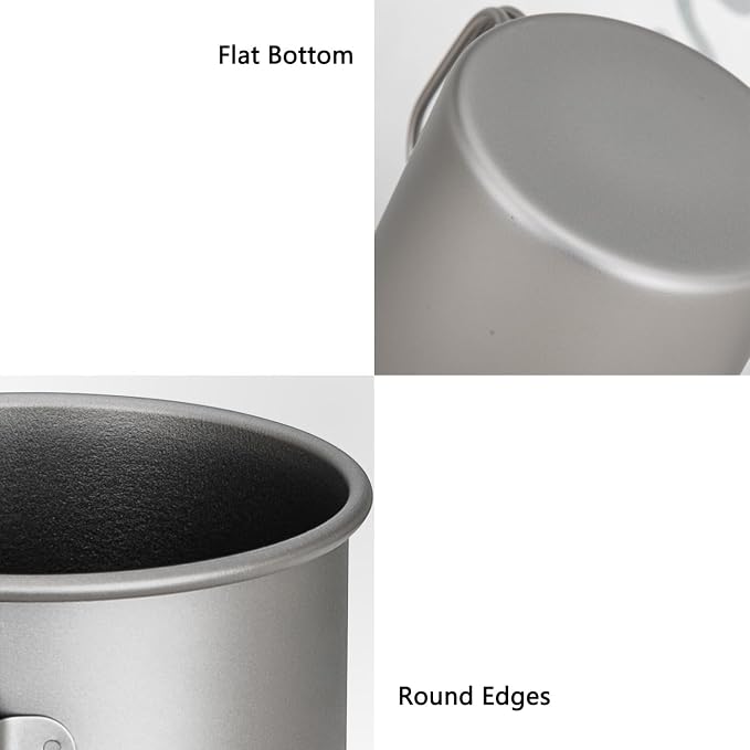 TiTo Titanium Cup Titanium Pot - Image 4